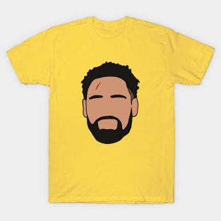 Klay Thompson Scar Game Face Art T-Shirt